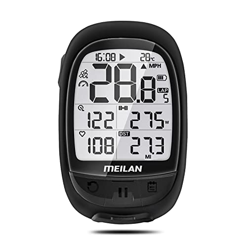 Meilan Oval Gps Bike Computer And Meilan C3 Bluetooth Speed And Cadence Sensor #TOP1