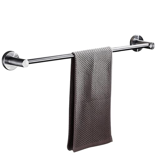Porte-serviette simple LWX anti-rouille pour résoudre l'humidité de la douche