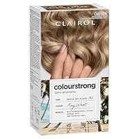 Clairol Colourstrong Permanent Hair Dye 8.1 Medium Ash Blonde Key West 1 Pack