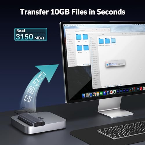 PHIXERO PhiBox Pro Caja Externa M.2 NVME SSD 40Gbps miniatura 4
