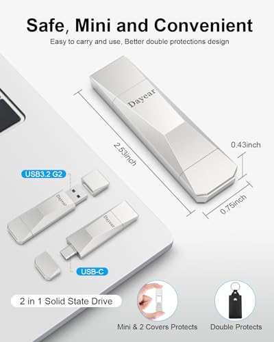 Clé USB C 512 Go libérez la mémoire saturée de votre iPhone 15 - 4
