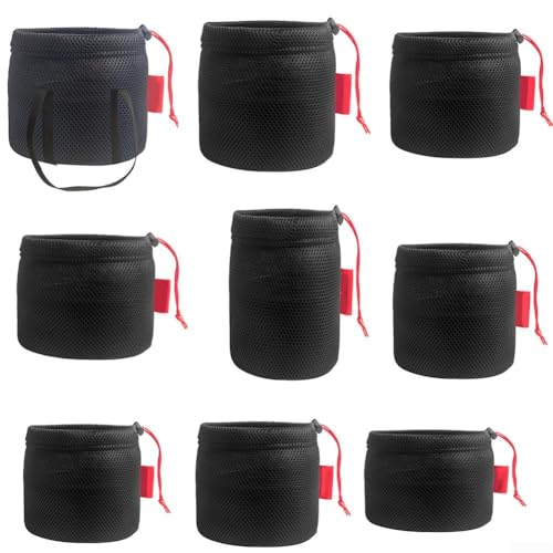 Borsa a rete per forniture da campeggio allaperto comoda soluzione di archiviazione Come da immagine 14x16cm