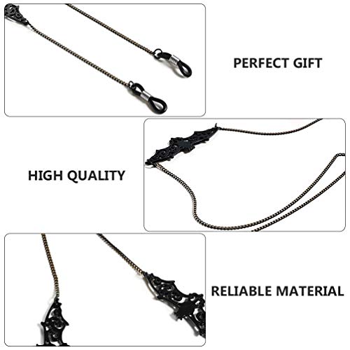 Happyyami Porta-óculos de sol com pingente de animal e alça antiderrapante para óculos de sol, uniss