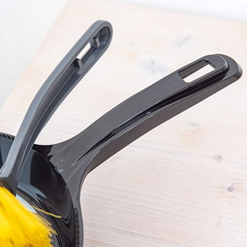 SIDCO Kehrgarnitur Schaufel + Besen Recycling Handfeger Kehrblech Kehrbesen Kunststoff – Bild 6