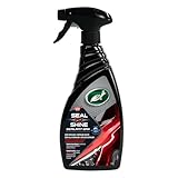 Turtle Wax Seal N Shine, Sigillante per Cera Auto, Alta Brillantezza, Estrema Repellenza all’Acqua e Protezione Durevole della Vernice, con Cera Carnauba, per Vernice, Cerchi, Vetri, Plastiche y Altro