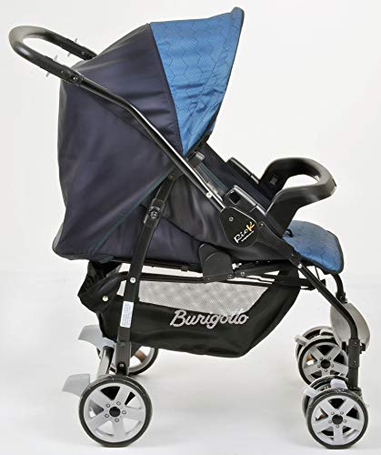 Carrinho de Bebê Rio K, Burigotto, Azul, Até 15 kg