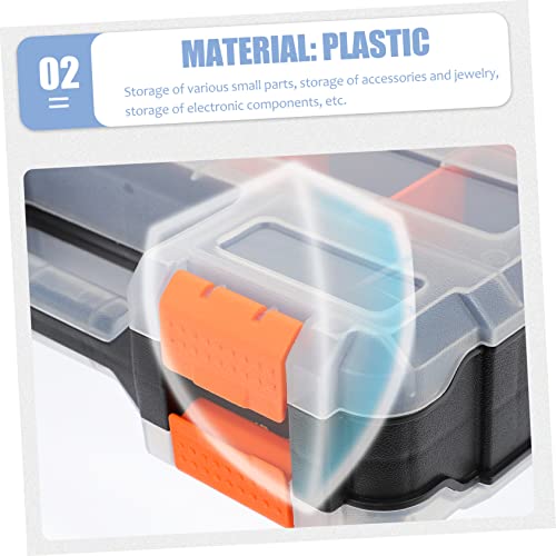 Angoily Caixa Oficina Caixa De Armazenamento Caixa De Ferramentas Organizador Ferramentas Eletrônica