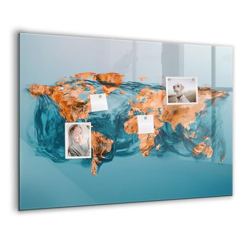 Tableau de bureau en verre à surface premium élégante pour vos projets