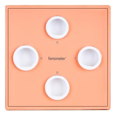 femometer Smart Ring Sizing Kit - Size First Before You Buy - Sizes 6 to 9 - Choose from 4 Sizes - Fits Over 90% of Women- Find The Perfect Ring Size Cover