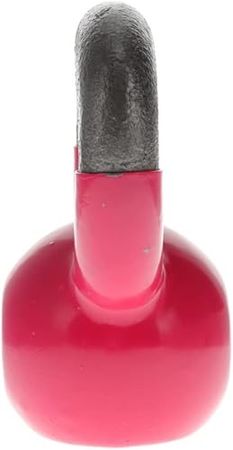 Miniatura 7 de Body Sport Pesa rusa recubierta de vinilo de hierro fundido, pesas rusas para levantamiento de pesas, pesas rusas de entrenamiento de fuerza,