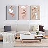 Moderne poster vrouwelijk abstract canvas schilderij minimalistische kunst print lijn tekening muur afbeelding voor…