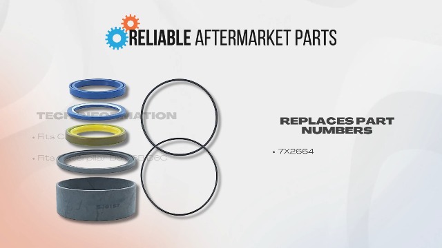 7X2664 Dozer Lift Cylinder Seal Kit Fits CAT Fits Caterpillar D5