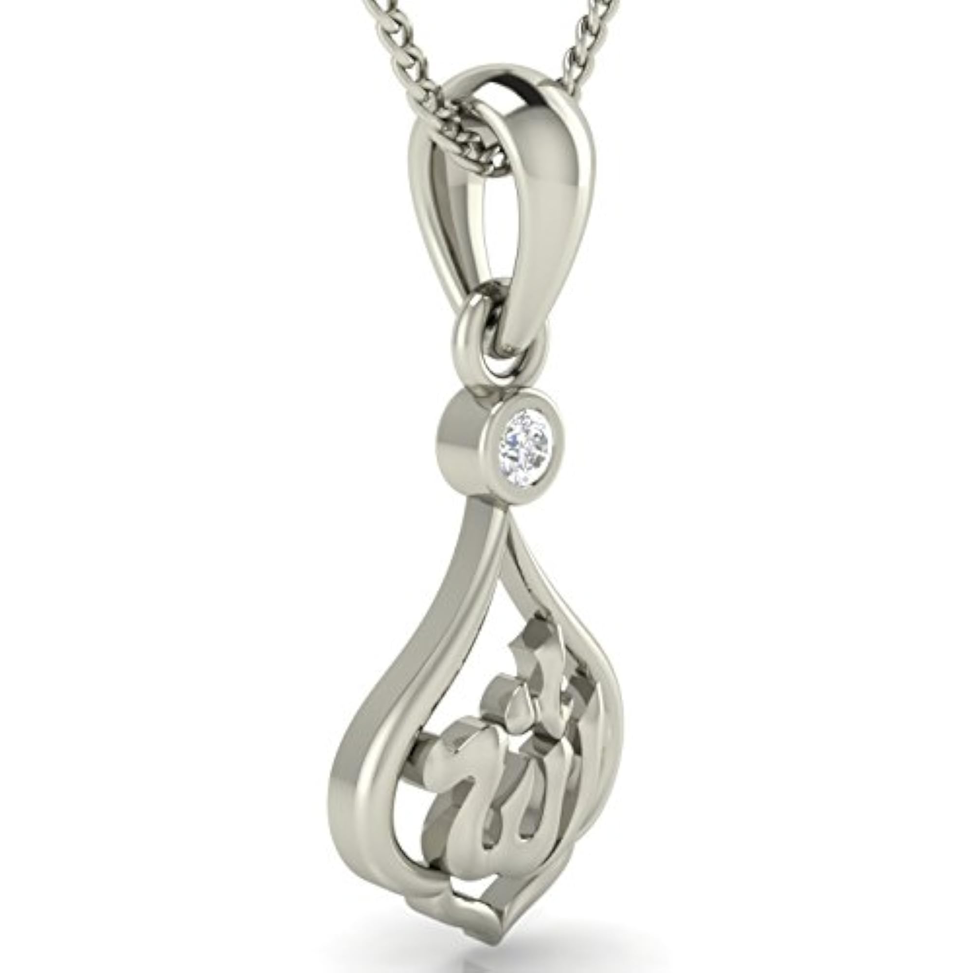 Women's 14KT White Gold Pendant