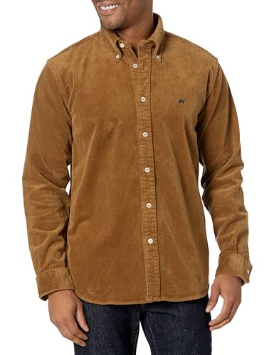 Brooks Brothers Men's Button-Down Collar Corduroy Sport Shirt