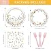 96 Pcs Wildflower Party Supplies Paper Plates and Napkins Disposable Spring Floral Baby Shower Birthday Tableware Decorations for Spring Summer Picnic Wedding Tea Party, Serve 24 Guests
