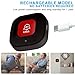 WiFi Caregiver Call Button Emergency SOS Call Button for Seniors no Monthly Fee with Fall Detection Waterproof Panic Button for Elderly Seniors Patients at Home