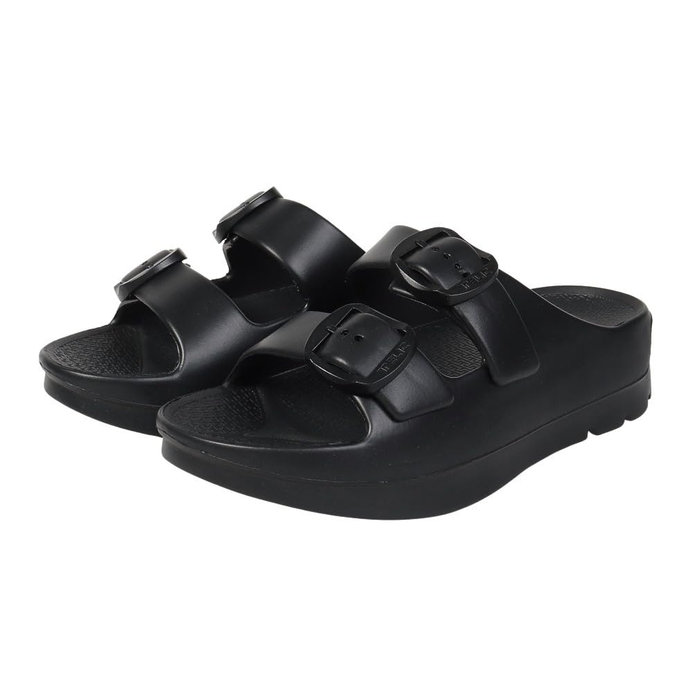 テリック W-BUCKLE2 ブラック 25.5～26.0 ML 新品未使用 リカバリーサンダル｜W-BUCKLE2 - Black｜TELIC（テリック）公式