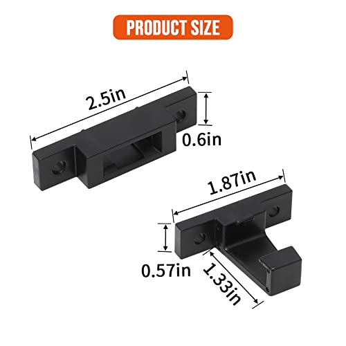 Alpha Rider RV Window Latch Knob, RV Emergency Exit Window Latch Mount Kit Replacement,Camper