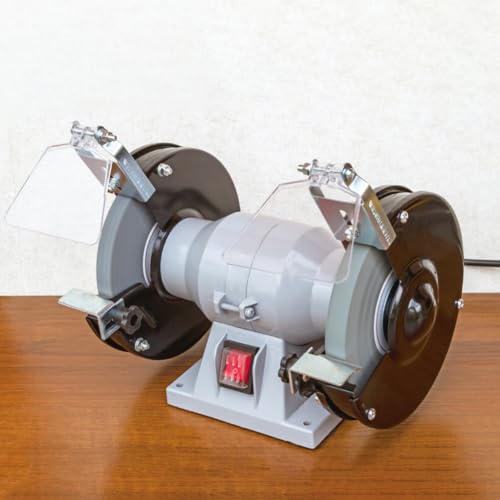 Lwuey Grinder Augenschutz, Schleifbock Sichtschutz Schutzschild Ersatz Bankschutz Doppelschleifer Zubehör Werkzeugschild Augenschilde Schutz Werkbank Schleifmaschinen Typ 125/150/200/250