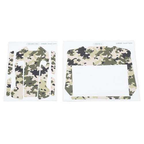 Calcomanías para drones, de PVC, elegante, no destiñen, para control remoto Mini 4 Pro Drone RC N2, fácil extracción (tipo 5)