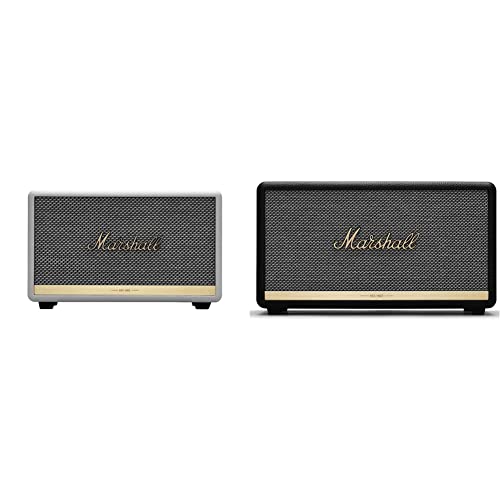 Marshall Acton II Bluetoth Speaker & Stanmore II Wireless Bluetooth Speaker, Black - New