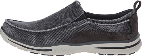 Skechers Men's Relaxed Fit Elected Drigo Slip-On Loafer,Charcoal,13 3E US | Image 1