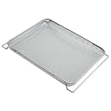 Ersatz-Luftfritteusen-Ofenkorb, für Foodi DT201 DT251, Edelstahl-Grillpfanneneinsatz, spülmaschinenfest, Konvektions-Kochrost, für XL 25,4 cm - Ofen
