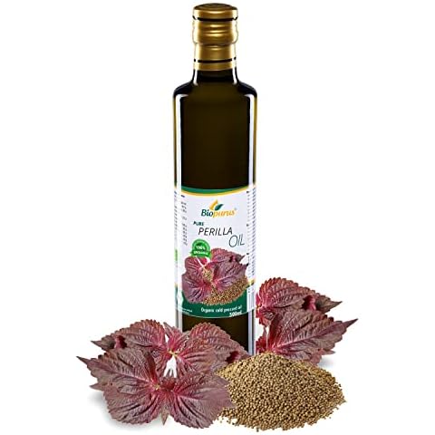 Certified Organic Cold Pressed Perilla Seed Oil 500ml Biopurus Cover