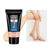 3 Colors Body Bronzers Waterproof No Transfer Flawless Looking Leg Makeup Light Leg and Body Scar Cover up Makeup/Tattoo Cover Up 30ML,01 Fairest Glow