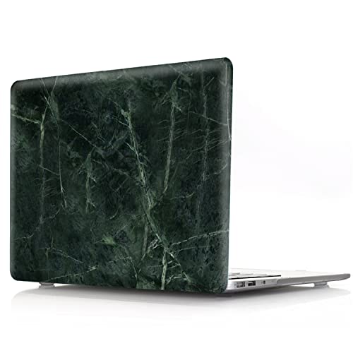 Coque MacBook Pro 16 pouces A2485 élégance marbre vert haut de gamme