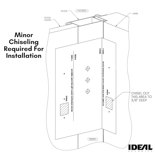 Ideal Security HRD-PN-79056549 Door Lever With Deadbolt Lock thumb #4