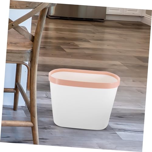 Caneca de basura rectangular 12.6x10.63x5.51 pulg capacidad grande miniatura 7