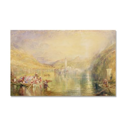 Turner Reproduction d'Art sur Toile 60x96cm A60 Romantisme Anglais