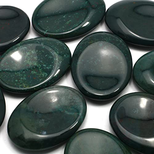 Bloodstone Thumb Stone by CrystalAge