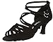 Price comparison product image Diamant Womens Diamant Damen Latein Tanzschuhe Ballroom Dance Shoes, Black (Schwarz), 4.5 UK