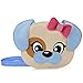 Ava & Kings Little Girl PU Faux Leather Purse Messenger Crossbody or Shoulder Bag for Kids, Teens, Toddlers, Cute Animal Face Designs - Blue Puppy Face Handbag