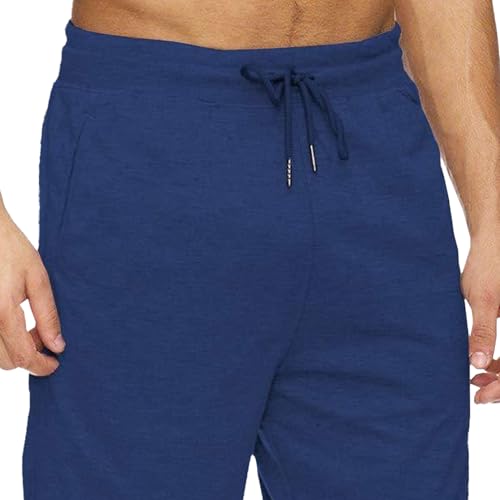 Shorts casuales deportivos para hombre 3/4 de algodón miniatura 7