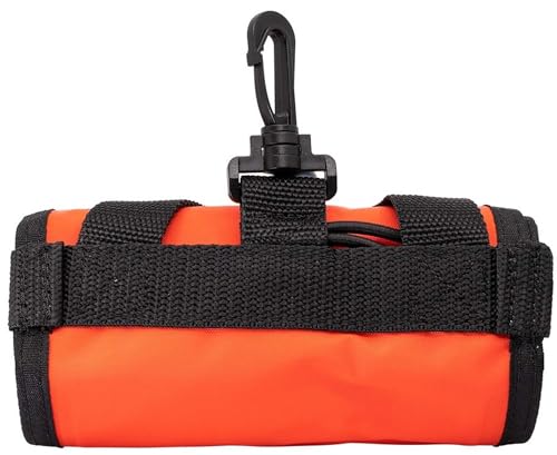 Cressi Unisex-Adult Elite Marker Buoy Orange Tauchmarkierungsboje zur Oberflächenmarkierung, 180 cm
