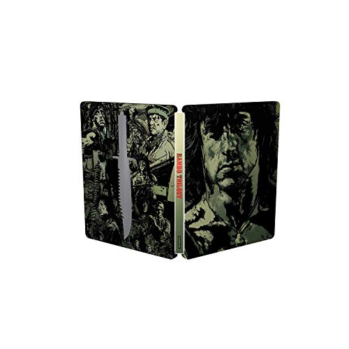 Rambo Trilogie – 4K Steelbook (UHD + Blu-ray Disc)