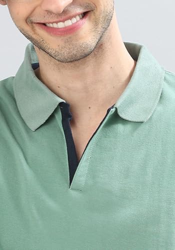 Image of Wear Your Opinion Solid Cotton Rich Polo T Shirt | Collar Tshirts | Half Sleeves | Plain-Regular Fit (Available in Plus Size)