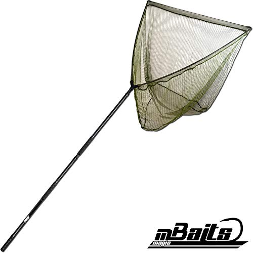 Angel-Berger-Karpfenkescher-Kescher-mit-Kescherstab-2-Teilig