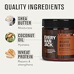 Every Man Jack Beard Butter- Aged Bourbon Fragrance - Hydrates and Styles Dry, Unruly Beards While Relieving Itch - Naturally Derived with Shea Butter and Coconut Oil - 4-ounce (2 Pack) - Image 5