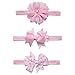 HBselect 9 PCS Elásticas Diademas Niñas Bebe Lazos Flores Cintas Para El...