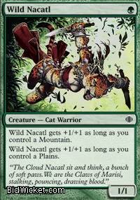 Magic The Gathering - Wild Nacatl - Shards of Alara