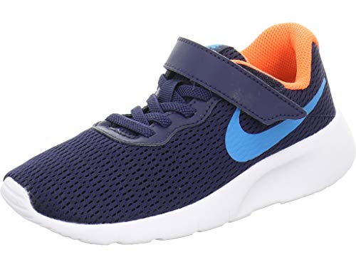 Nike Tanjun (PSV), Scarpe da Corsa, Midnight Navy/Laser Blue/Hyper Crimson, 35 EU