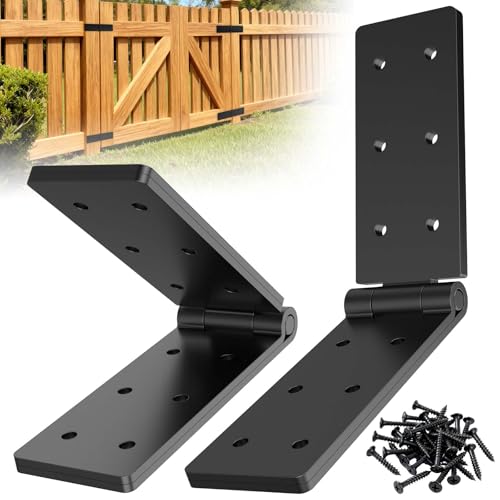Charnière de porte robuste noire mate pour portes pliantes et bois