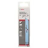 Original bosch Qualität Bosch Professional 25 Stück Säbelsägeblatt S 922 BF Flexible for Metal (für Metall, 150 x 19 x 0,9 mm, Zubehör Säbelsäge)