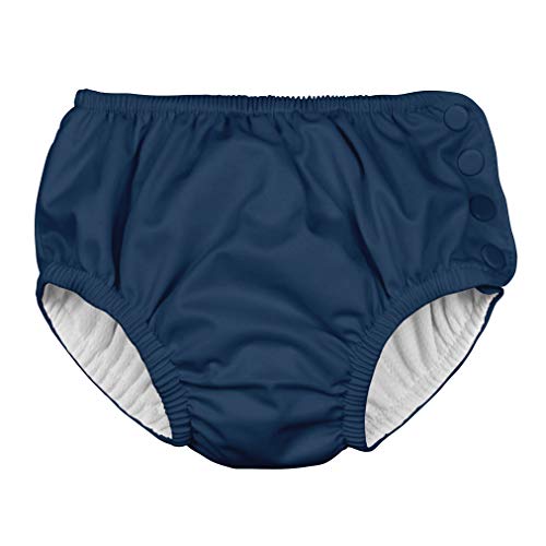 I Play Unisex Swim Diaper Navy Solid-18 Months #TOP1