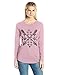 Hanes Women's Long Sleeve Graphic Tee, Paleo Pink Arrows, L