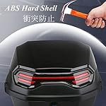 DAOUXIAOSP-45L-Capacity-Top-Box-Motorcycle-Tour-Tail-Box-Trunk-Luggage-Can-Store-Helmet-Waterproof-Top-CaseWhite-Decoration